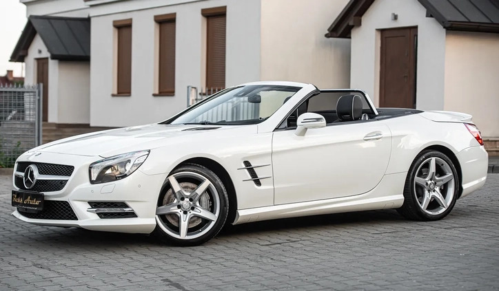 Mercedes-Benz SL cena 333550 przebieg: 16550, rok produkcji 2013 z Pruszcz Gdański małe 466